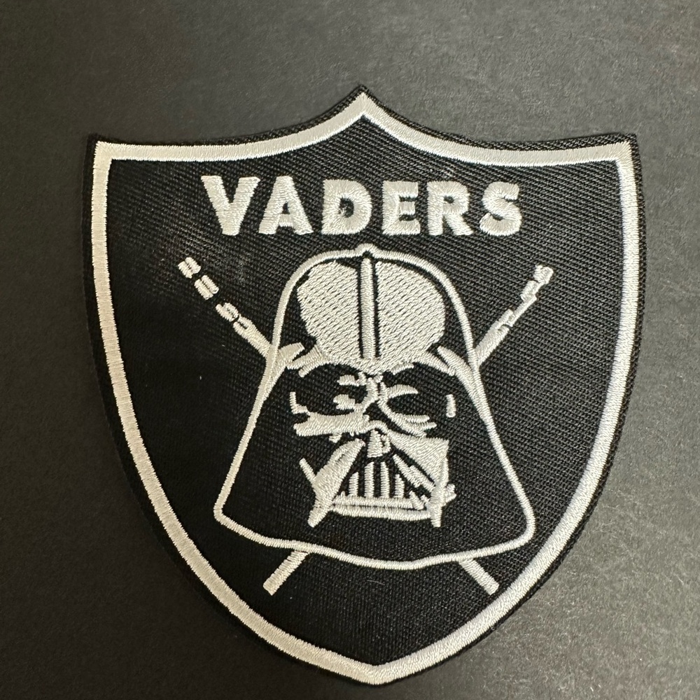 Black and White Vaders Patch